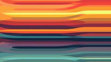 , The abstract wallpaper design features a combination of vibrant colours and futuristic lines that create a visually stunning graphic with a textured, light background. photo