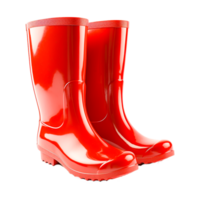 modisch und funktional Original Mond-Stiefel Gummi generativ ai png