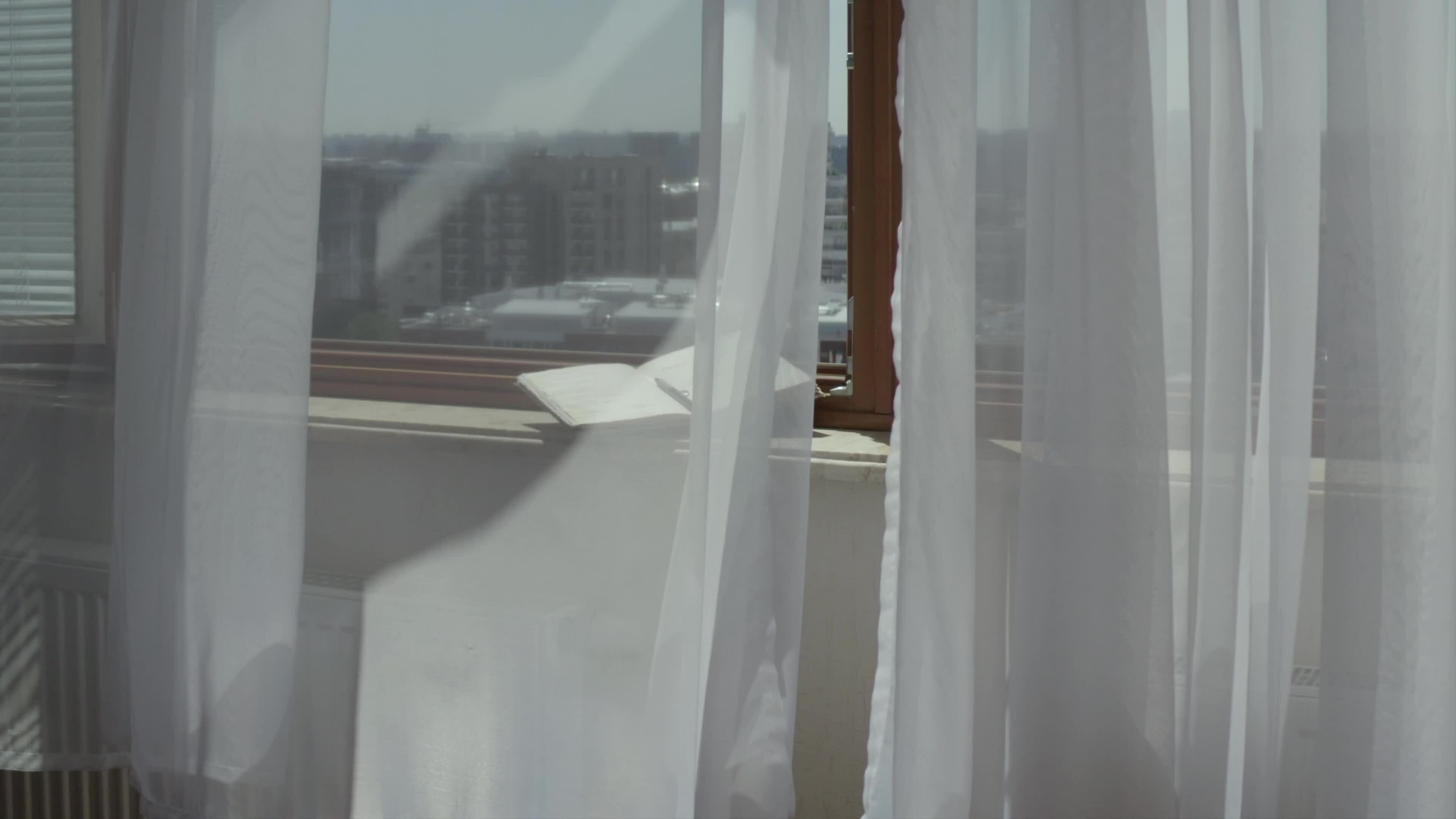 Curtain Falling Stock Video Footage for Free Download