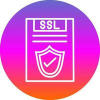 SSL Vector Icon Design