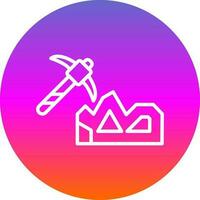 Miner Vector Icon Design