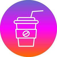 Paper cup Vector Icon Design