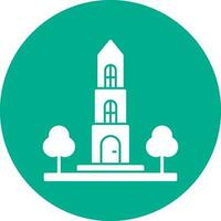 Dom tower Vector Icon Design