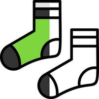 Socks Vector Icon Design