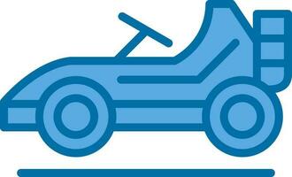 Go kart Vector Icon Design