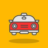 Taxi Vector Icon Design