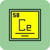 Cerium Vector Icon Design