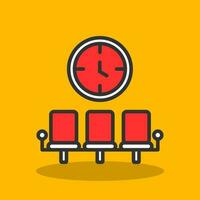 Waiting room Vector Icon Design