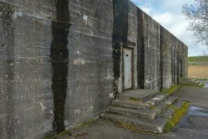 Battery Fiemel. German bunker from Word War Two. photo