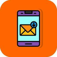 Inbox Vector Icon Design