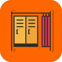 Changing room Vector Icon Design