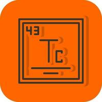 Technetium Vector Icon Design