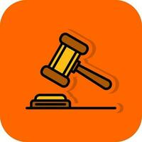 Gavel Vector Icon Design