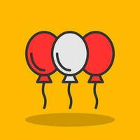 Balloon Vector Icon Design