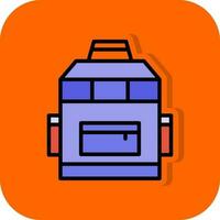 Rucksack Vector Icon Design