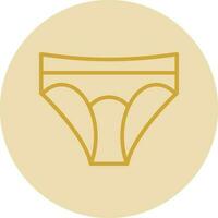 Underwear Vector Icon Design