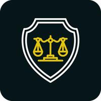 Law firm Vector Icon Design