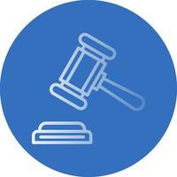 Gavel Vector Icon Design