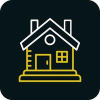 Cabin Vector Icon Design