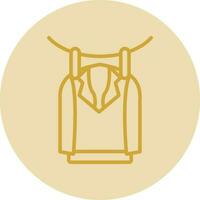 Clean clothes Vector Icon Design