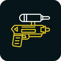 diseño de icono de vector de pistola de agua