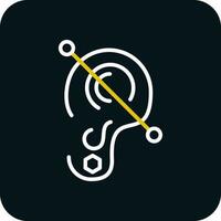 Percing line Vector Icon Design