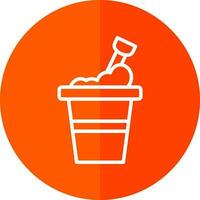 Bucket Vector Icon Design