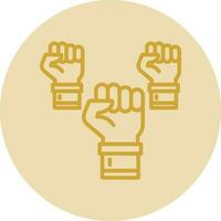 Human rights Vector Icon Design