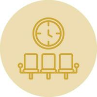 Waiting room Vector Icon Design