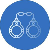 Handcuffs Vector Icon Design