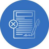 Disagreement Vector Icon Design