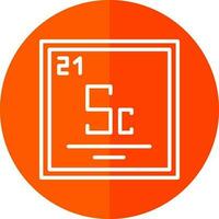 Scandium Vector Icon Design