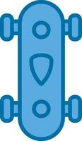 Longboard Vector Icon Design