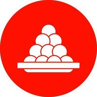 Oliebollen Vector Icon Design