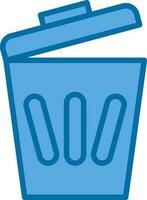 Trash can Vector Icon Design