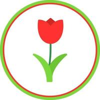 Tulips Vector Icon Design