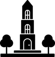 Dom tower Vector Icon Design