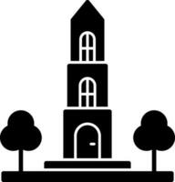 Dom tower Vector Icon Design