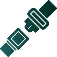 Seat belt Vector Icon Design