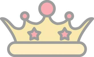 Crown Vector Icon Design