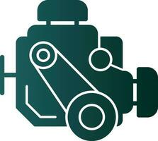Car engine Vector Icon Design
