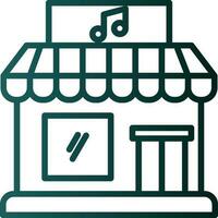 Music shop Vector Icon Design