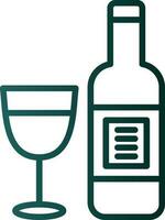 diseño de icono de vector de vino