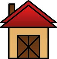 Barn Vector Icon Design