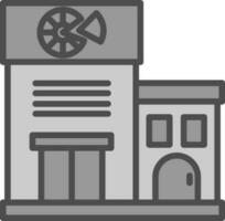 Pizza shop Vector Icon Design