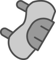 kneepad Vector Icon Design