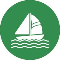 Sail Vector Icon Design