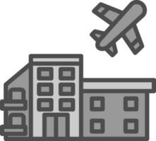 Airport Vector Icon Design