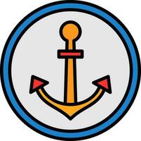 Anchor Vector Icon Design