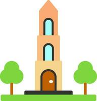 Dom tower Vector Icon Design